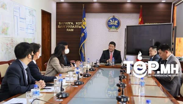 “Шинэ Зуунмод” хотыг байгуулахад БНСУ-ын Инчон хотын орон сууц, хотын хөгжлийн корпорацитай хамтран ажиллахаар тохиролцов