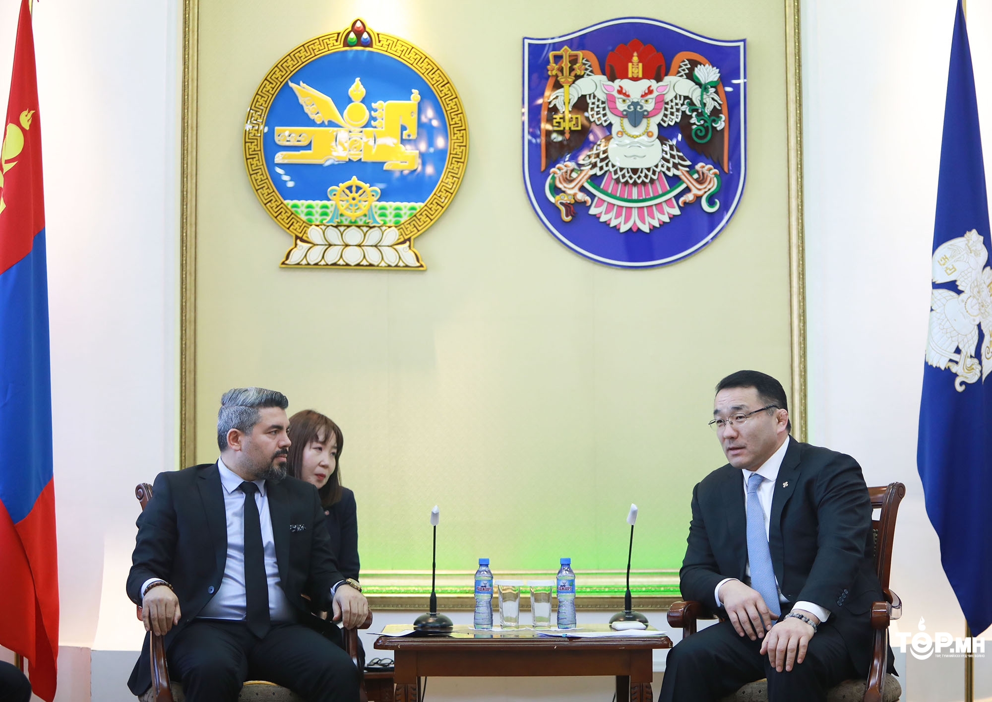 Хотын дарга ТИКА-гийн дэд ерөнхийлөгчийг хүлээн авч уулзлаа