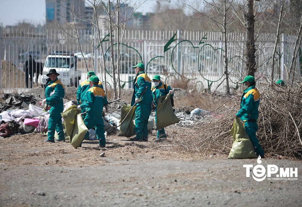 Хотын цэвэрлэгээ үйлчилгээнд иргэдийн бүлэг ажиллаж эхэллээ