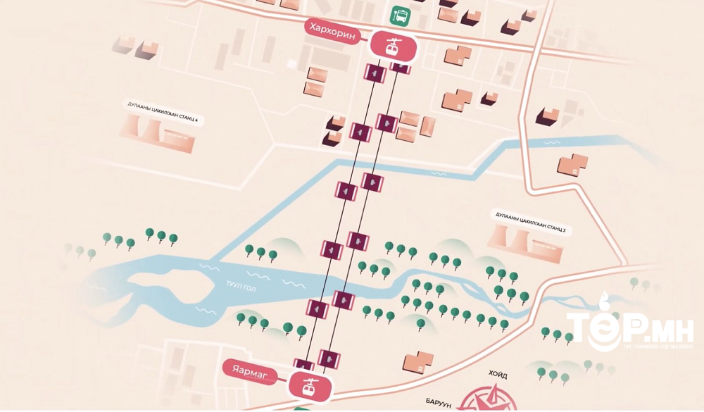 Агаарын замын эхний шугам Яармаг-Хархорин зах чиглэлд нээгдэхээр боллоо