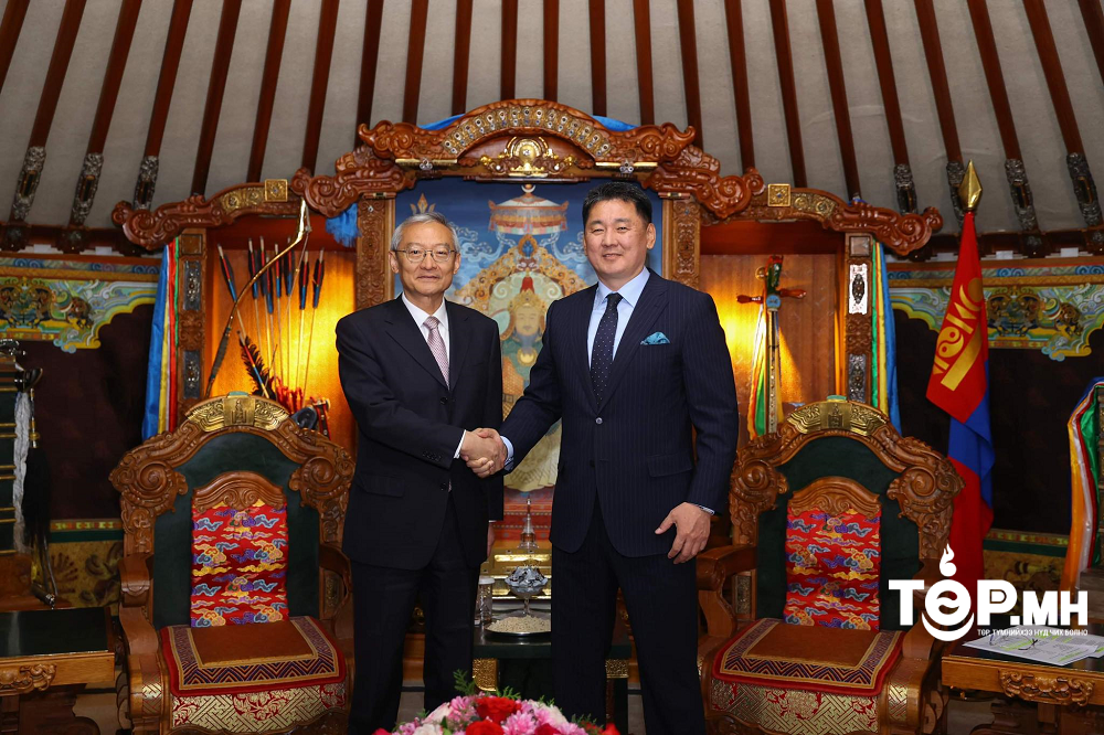 Монгол Улсын Ерөнхийлөгчид ШХАБ-ын Ерөнхий нарийн бичгийн дарга бараалхав