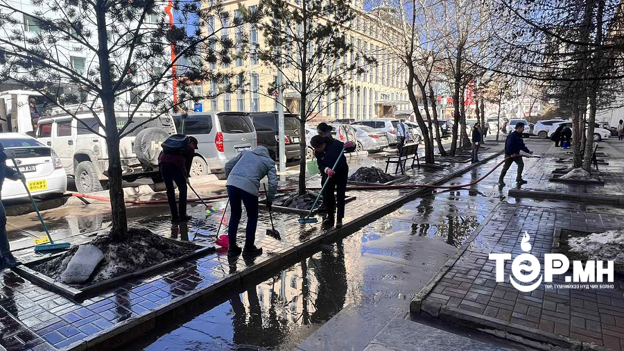 Хотын стандарт, хяналтын газрын албан хаагчид хаврын их цэвэрлэгээнд оролцлоо