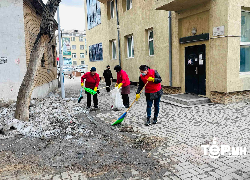 Фото сурвалжилга: Хаврын их цэвэрлэгээ үргэлжилж байна