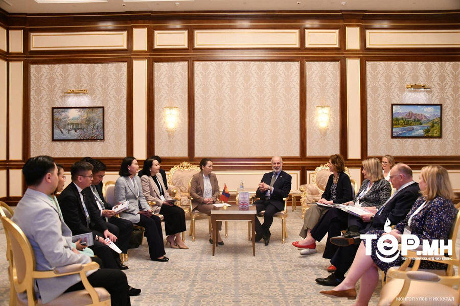 УИХ-ын дэд дарга Х.Булгантуяа тэргүүтэй төлөөлөгчид Британийн парламент дахь ОУПХ-той харилцах бүлгийн гишүүдтэй уулзлаа