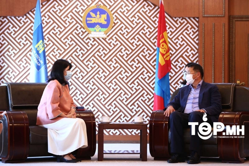 Каори Ишикаваг хүлээн авч уулзлаа