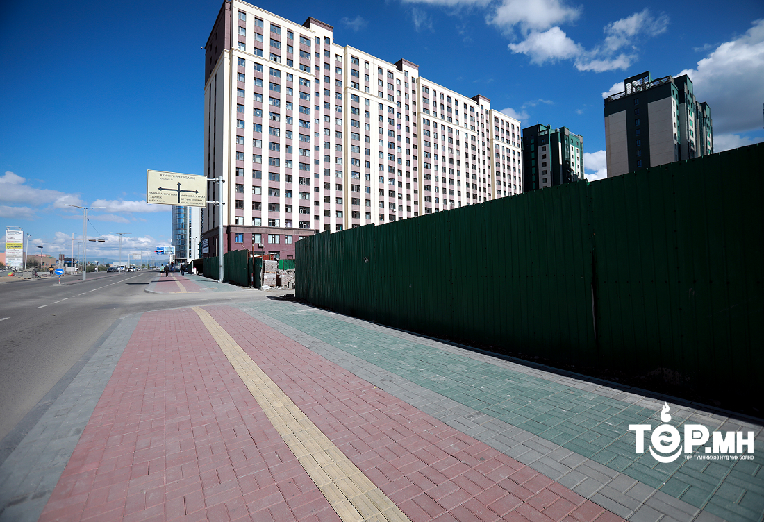 Гурван байршилд явган хүний замын засвар, шинэчлэл дууслаа