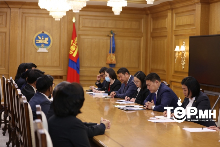 Ерөнхий сайд Л.Оюун-Эрдэнэ Сингапурын хамтын ажиллагааны байгууллагын төлөөлөгчдийг хүлээн авч уулзлаа