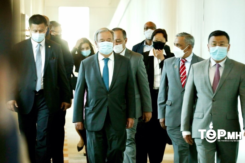 НҮБ-ын Ерөнхий нарийн бичгийн дарга Антонио Гутерреш Монгол Улсад албан ёсны айлчлал хийхээр хүрэлцэн ирлээ