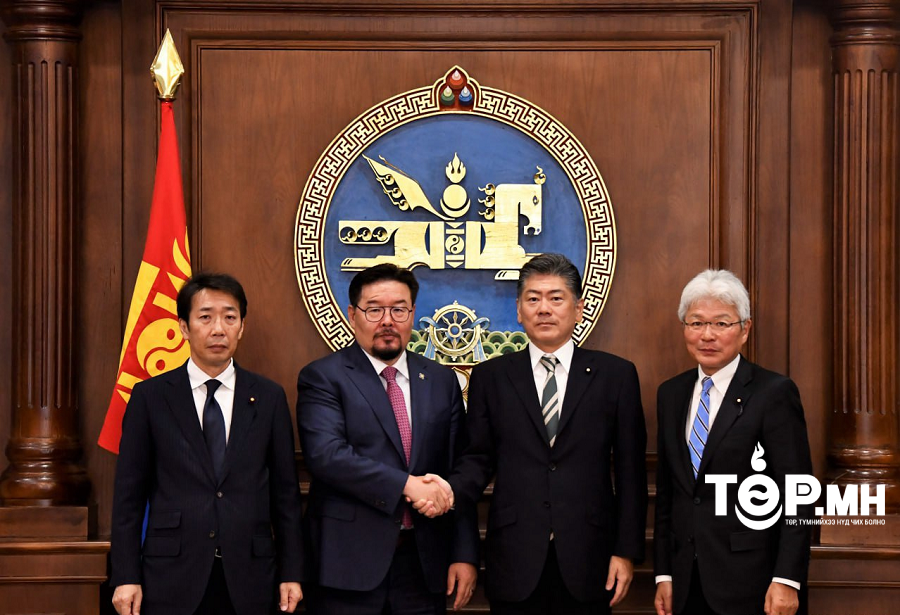 УИХ-ын дарга Г.Занданшатар Япон Улсын Парламентын Төлөөлөгчдийн танхимын гишүүдийг хүлээн авч уулзав