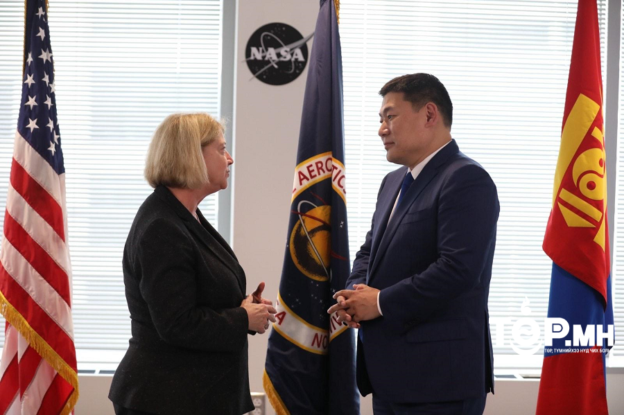 Ерөнхий сайд Л.Оюун-Эрдэнэ АНУ-ын худалдааны сайд Жина Раймондотой уулзаж, НАСА-д зочлов