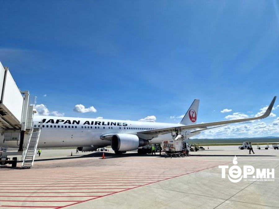 JAPAN AIRLINES компани Чингис Хаан олон улсын нисэх буудалд анхны нислэгээ үйлдлээ