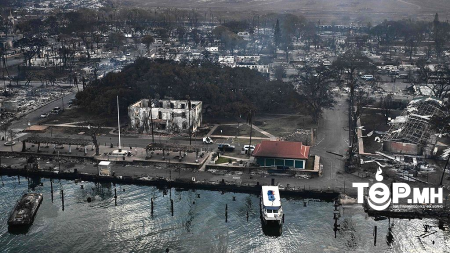 Хавайн Мауи арлын түймэрт амиа алдсан хүний тоо 93-т хүрлээ