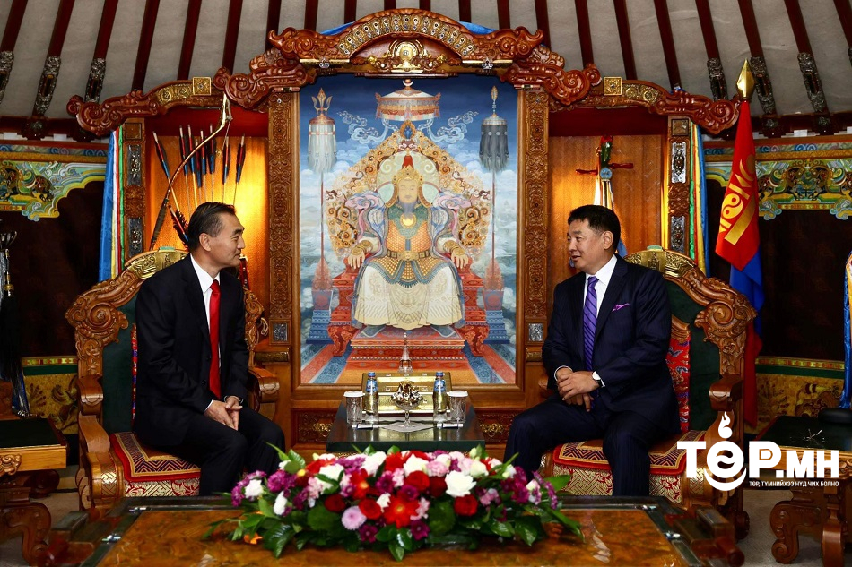 Ерөнхийлөгч У.Хүрэлсүх БНХАУ-ын Элчин сайдыг нутаг буцахтай нь холбогдуулан хүлээн авч уулзав