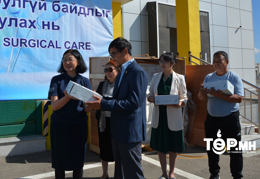 ДЭМБ-ын дэмжлэгээр дөрвөн эмнэлэг ариутгалын хяналтын иж бүрдэлтэй боллоо