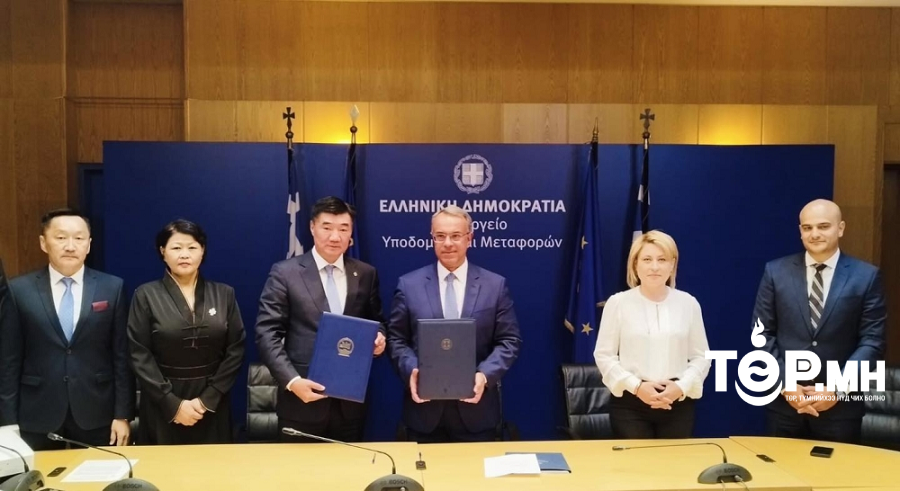 Африк Арабыг Европтой холбосон төв цэг Грек Улстай агаарын харилцааны хэлэлцээр байгууллаа