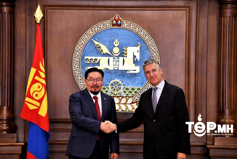 УИХ-ын дарга Г.Занданшатар Люксембург дахь Монгол Улсын Өргөмжит консул Филиппе Кахенийг хүлээн авч уулзлаа
