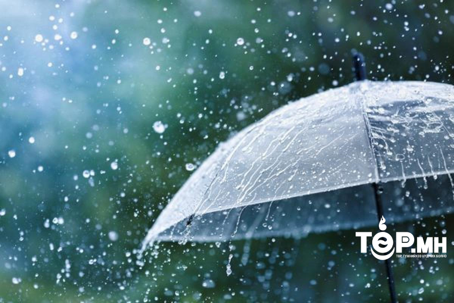 Улаанбаатар хотод дуу цахилгаантай бороо орно