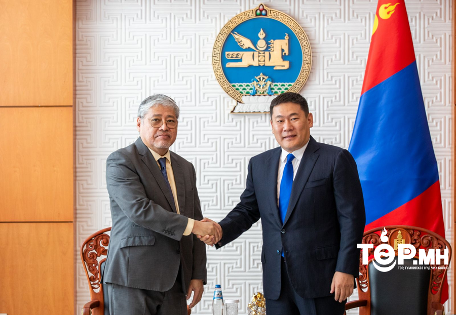Ерөнхий сайд Л.Оюун-Эрдэнэд Бүгд Найрамдах Филиппин Улсын Гадаад хэргийн сайд Энрике Манало бараалхав