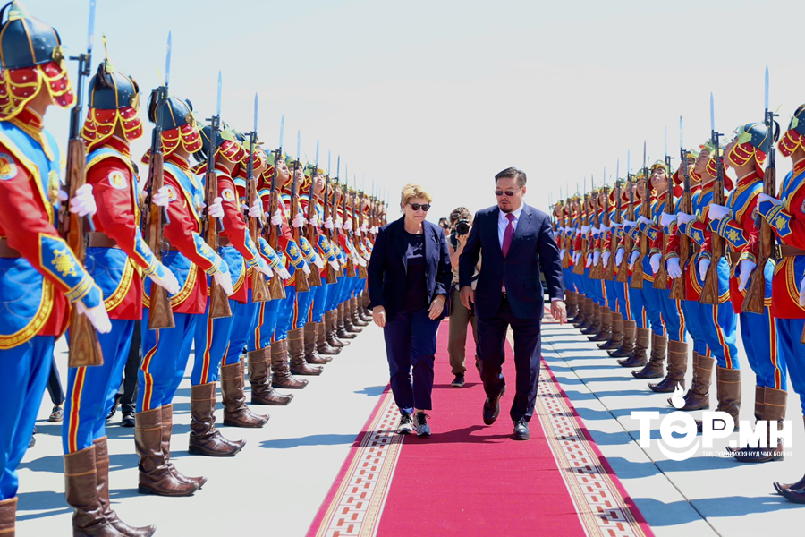 Швейцарын Холбооны Улсын Ерөнхийлөгчийн төрийн айлчлал өндөрлөлөө