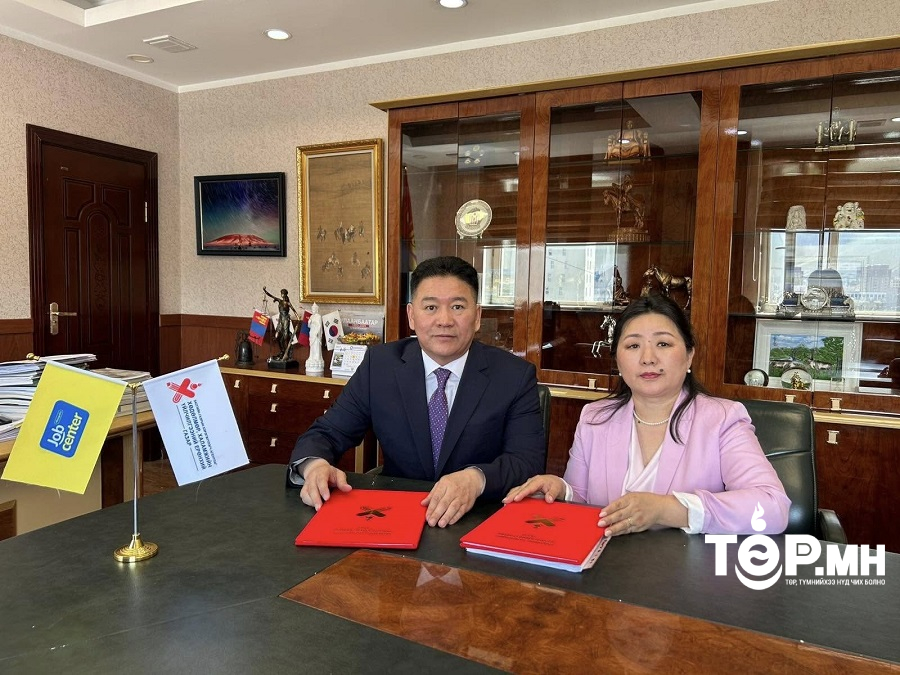 ХХҮЕГ Монголын хөдөлмөрийн их сургуультай хамтран ажиллах санамж бичиг байгууллаа