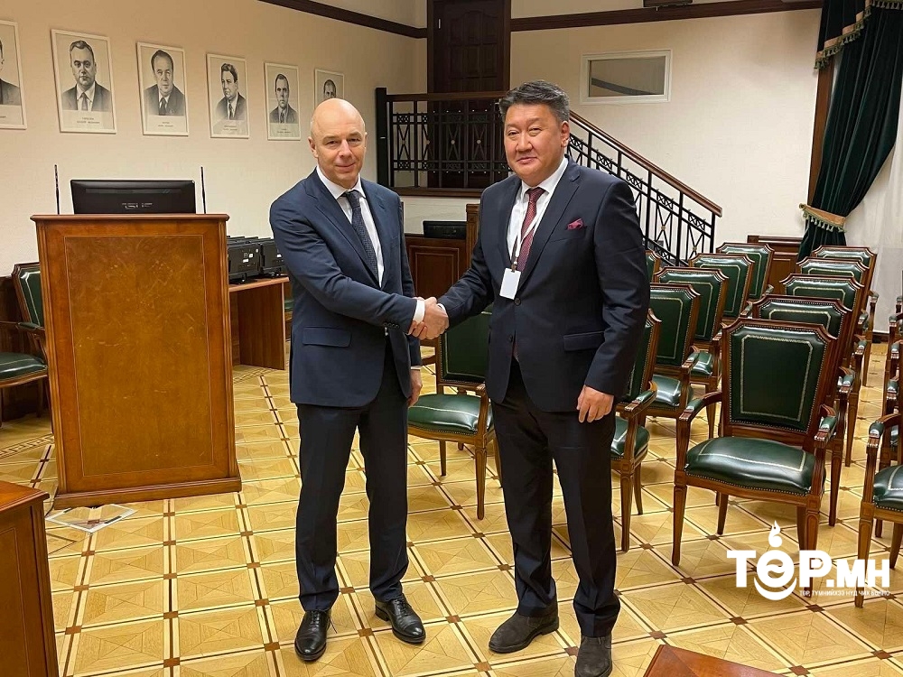 Сангийн сайд Б.Жавхлан ОХУ-ын сангийн сайД А.Г.Силуановтой уулзалт хийлээ