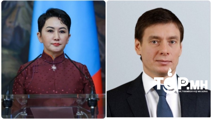 Гадаад харилцааны сайд Б.Батцэцэг Евразийн эдийн засгийн комиссын Худалдааны асуудал эрхэлсэн сайд А.А.Слепневтай уулзав