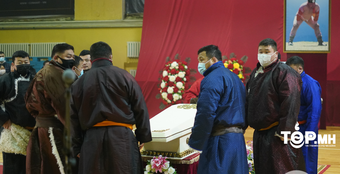 Э.Энхбат начныг сүүлчийн замд нь үдлээ