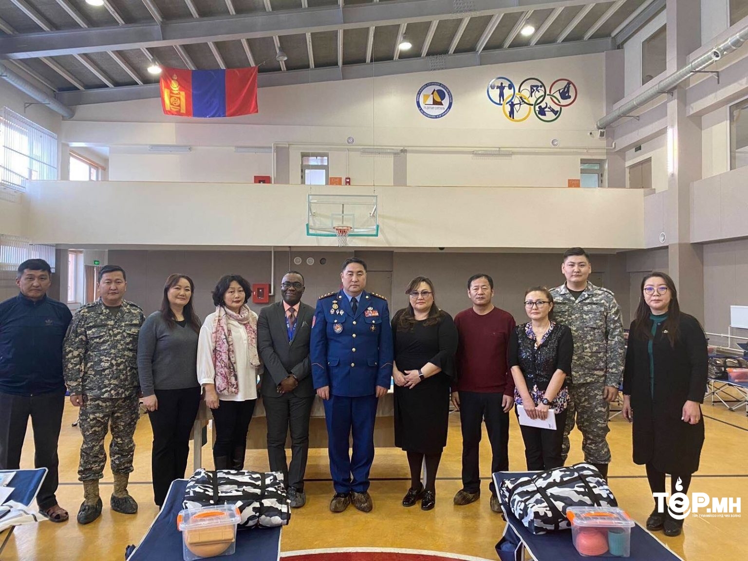 Гамшгийн үед ашиглах түр орон байрыг жишиг байдлаар тохижууллаа