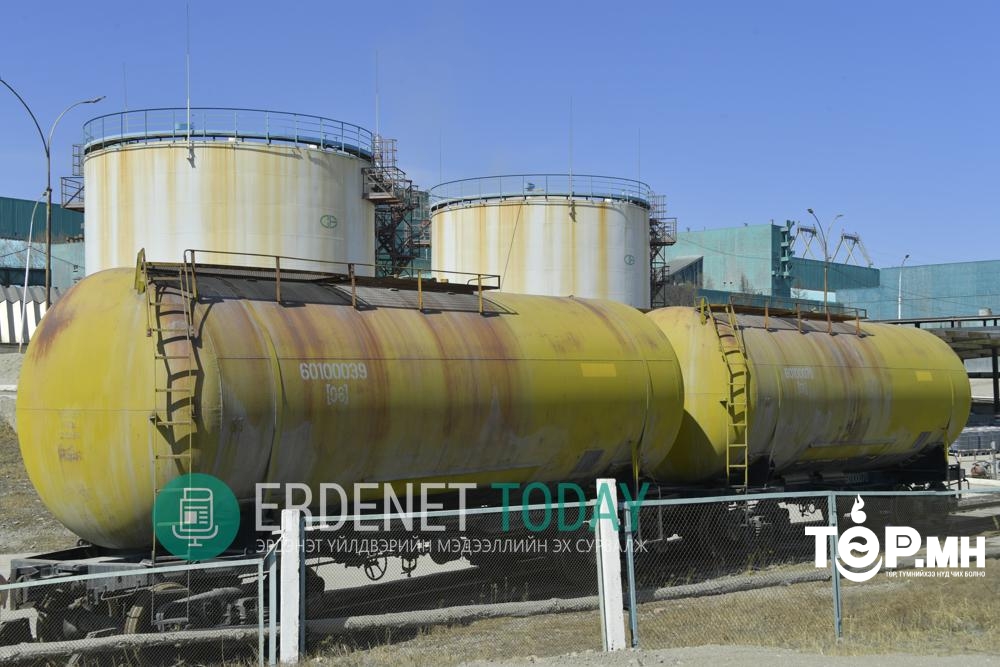 Эрдэнэт үйлдвэр жилд 25 мянган тонн нефтийн бүтээгдэхүүн хэрэглэдэг