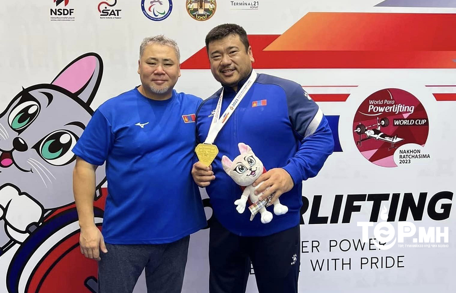 Хөдөлмөрийн баатар, Гавьяат тамирчин Э.Содномпилжээ “АЛТАН” медаль хүртлээ