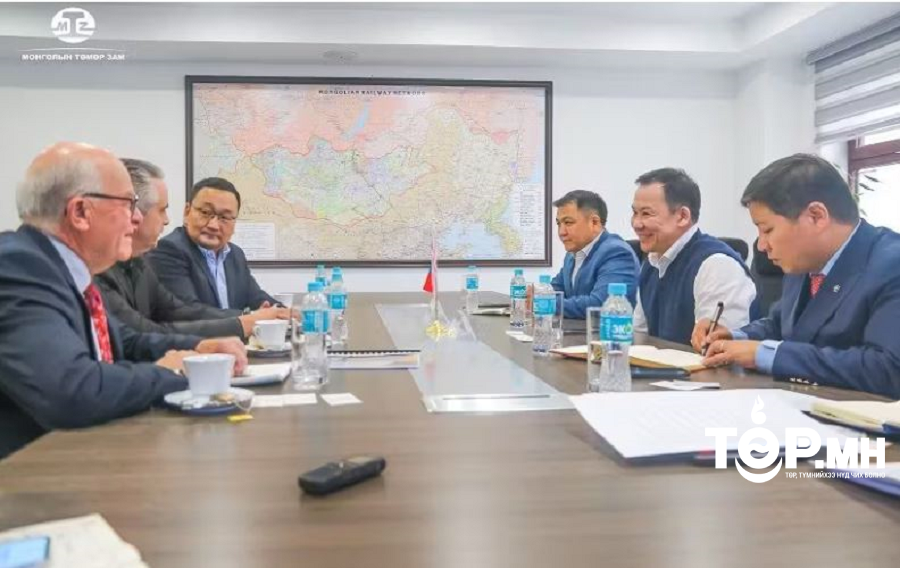 Их Британи, УИНВУ-ын “Пандрол” компанийн төлөөлөгчдөд төмөр замын төслүүдийг танилцууллаа