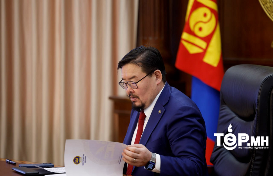 Татварын орчныг судлах “МОНТАТ” моделийг Улсын Их Хурлын дарга болон ажлын хэсгийн гишүүдэд танилцууллаа