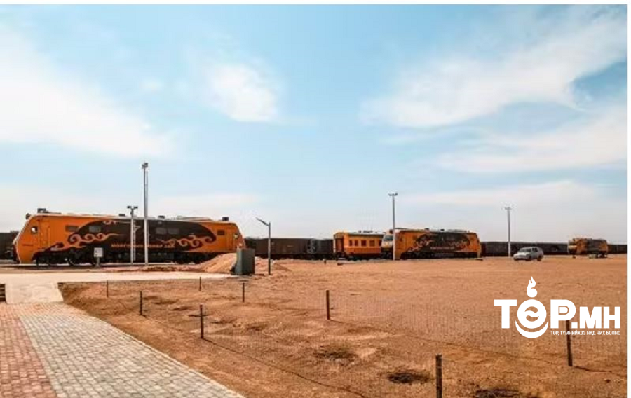 Тавантолгой-Зүүнбаян чиглэлийн төмөр замаар 1 сая тн ачаа тээвэрлэлээ