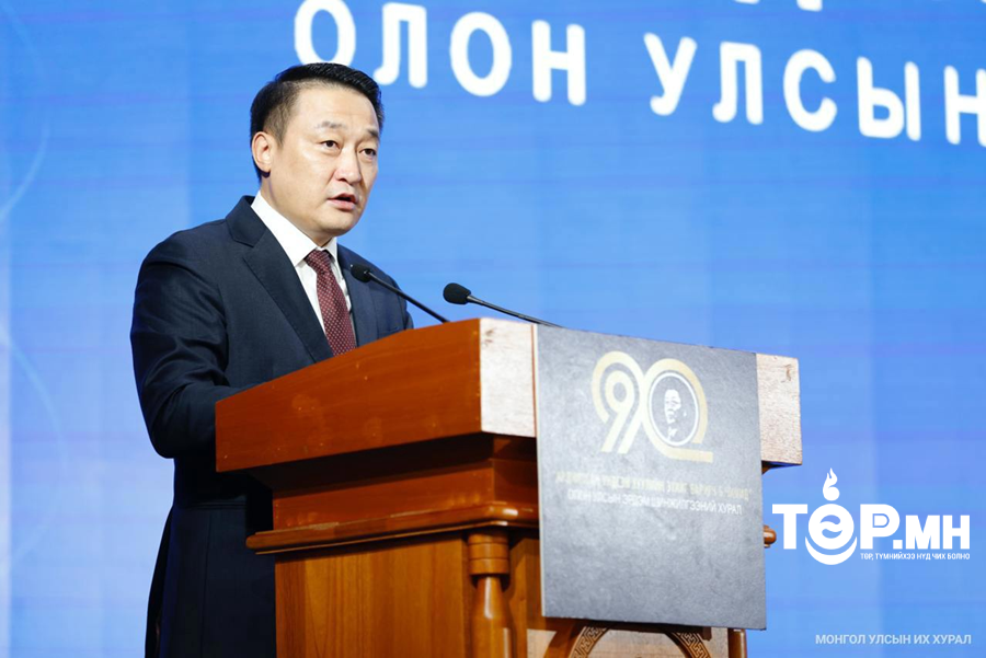 Д.Амарбаясгалан: Б.Чимидийн эхийг барьсан Үндсэн хуулиар тунхагласан хууль дээдлэх ёсыг улам бататгах санаа зорилгыг тууштай баримтлах нь бидний үүрэг юм