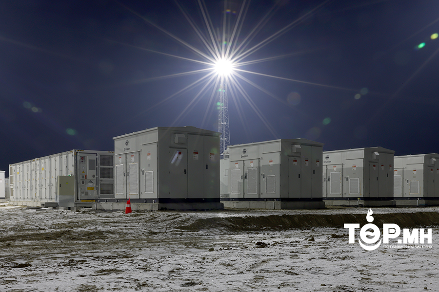 Багануурын 50МВт хүчин чадалтай батарей хуримтлуурын станц төвийн системд эрчим хүч нийлүүлж эхэллээ