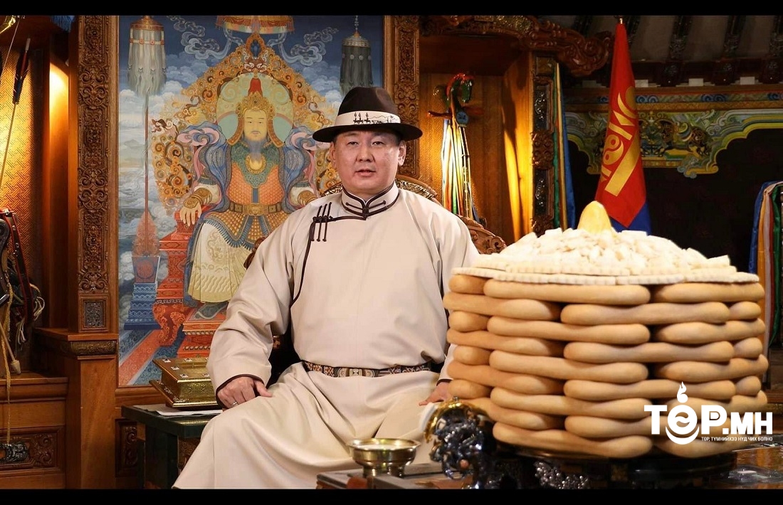 Монгол Улсын Ерөнхийлөгч Ухнаагийн Хүрэлсүх Сар шинийн мэндчилгээ дэвшүүллээ