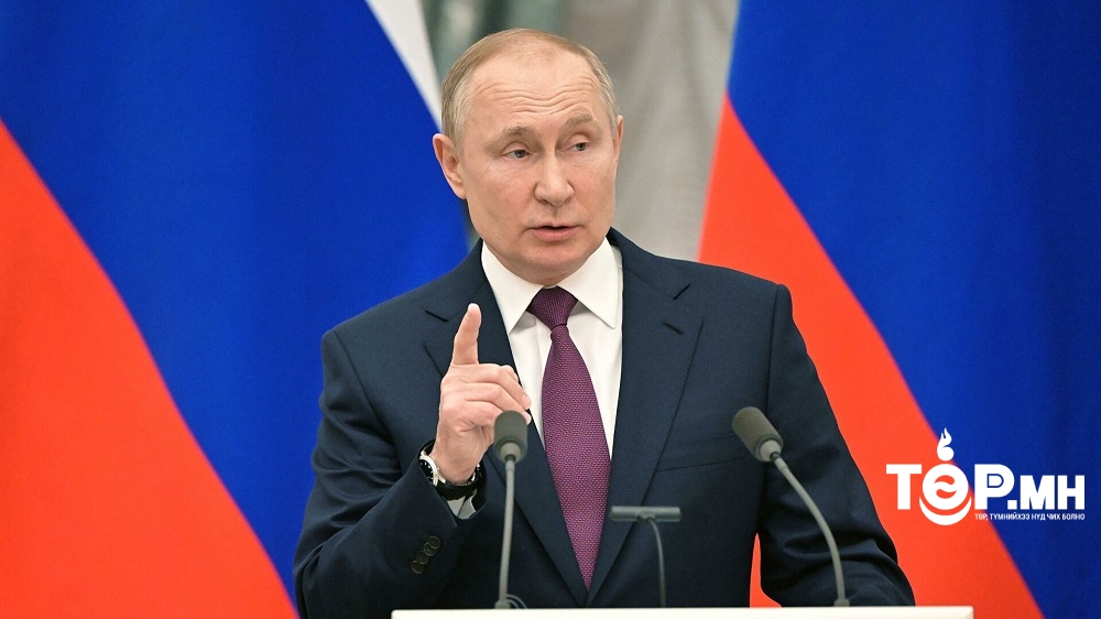 ОХУ-ын ерөнхийлөгч Владимир Путин цөмийн зэвсэгт хүчнийг өндөржүүлсэн бэлэн байдалд шилжүүлэх тушаал өгчээ