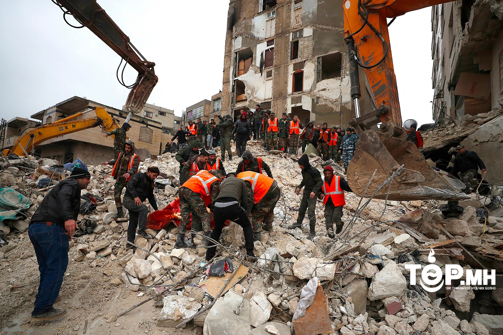 Туркийн газар хөдлөлтөд амь үрэгдсэн хүний тоо найм дахин өсөх магадлалтайг ДЭМБ анхаарууллаа