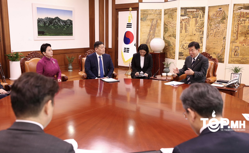 Ерөнхий сайд Л.Оюун-Эрдэнэ БНСУ-ын Үндэсний Ассамблейн даргад бараалхлаа