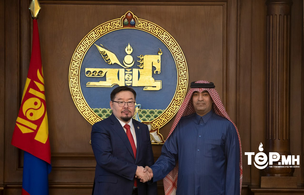 УИХ-ын дарга Г.Занданшатар Катар Улсаас Монгол Улсад хавсран суух Элчин сайд Мухаммад Аль-Дахайми-г хүлээн авч уулзлаа