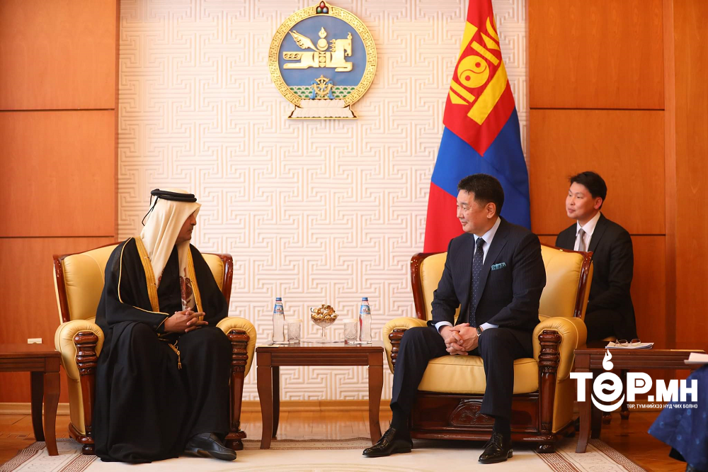 Катар Улсаас Монгол Улсад хавсран суух Элчин сайд Итгэмжлэх жуух бичгээ өргөн барив