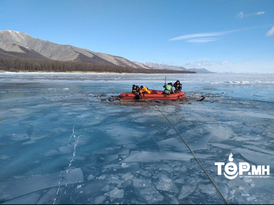Мөсөн дээгүүр явах, тээвэр хийхгүй байхыг онцгойлон анхааруулж байна