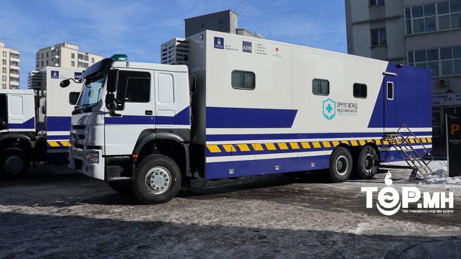 Нүүдлийн эмнэлгийн зориулалтаар тоноглосон автомашинуудыг хүлээж авлаа