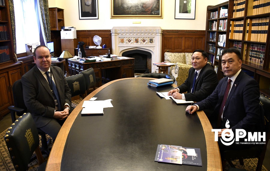 УИХ-ын Ерөнхий нарийн бичгийн дарга Д.Энхбат ИБУИНХУ-ын Нийтийн танхимын Ерөнхий нарийн бичгийн дарга Том Гоулдсмит-тэй уулзав