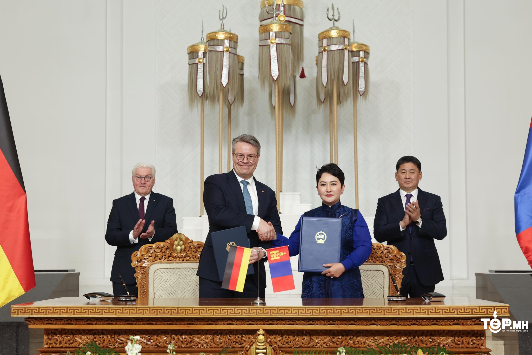 Монгол Улс, Холбооны Бүгд Найрамдах Герман Улс Иж бүрэн түншлэлийн харилцаагаа шат ахиулж, Стратегийн түншлэлийн түвшинд хүргэлээ