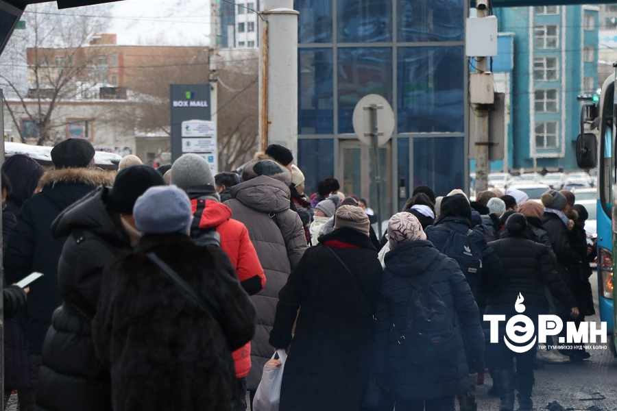 Өнөөдөр Улаанбаатарт -14 хэм хүйтэн