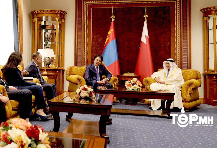 Шадар Сайд Т.Доржханд Бахрайны Хаант Улсад ажлын айлчлал хийж байна