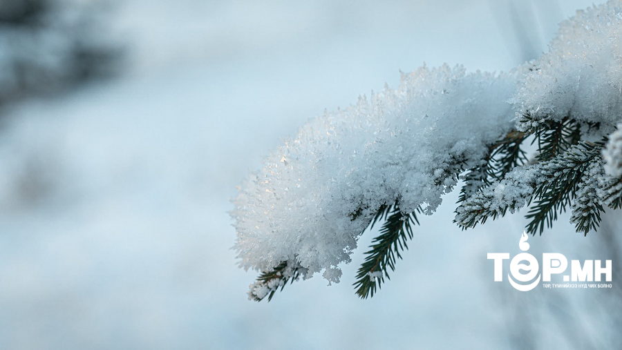 Өнөөдөр Алтай, Хангай, Хөвсгөлийн уулархаг нутгаар ялимгүй цас орно
