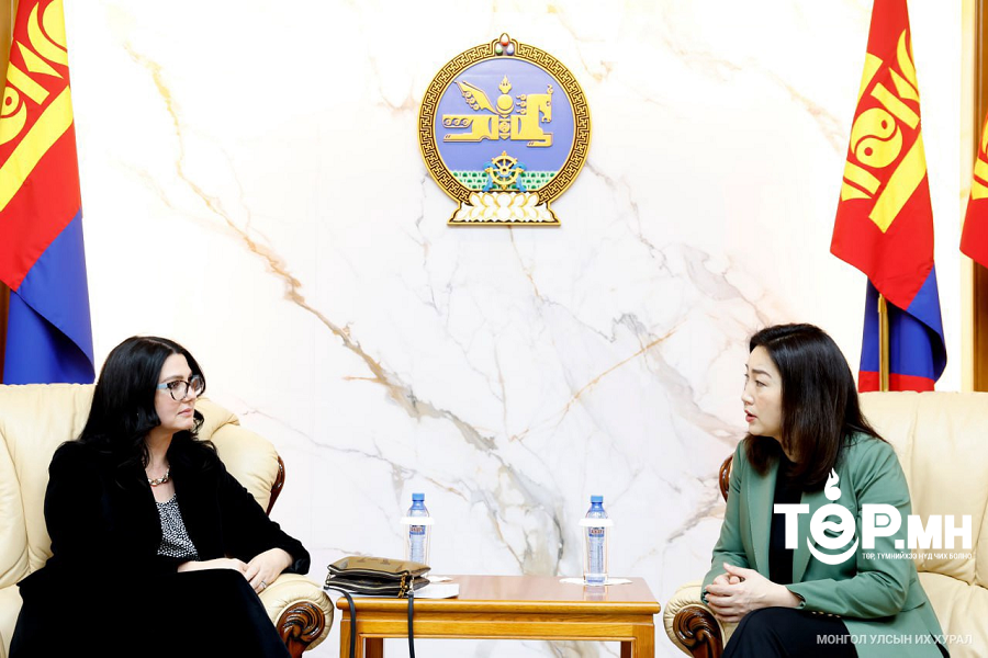 “Оюутолгой” ХХК-ийн Гүйцэтгэх захирал Дэйрдрэ Лингенфэлдерийг хүлээн авч уулзлаа