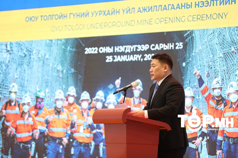 Ерөнхий сайд Л.Оюун-Эрдэнэ: Гүний уурхай бүрэн ашиглалтад орсноор Монгол Улс дэлхийд тавд эрэмбэлэгдэх гүний уурхайтай болно